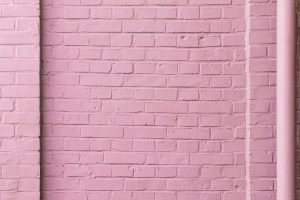 pink concrete wall